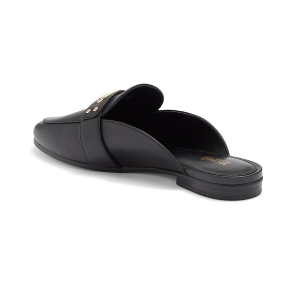 Michael KORS MK Plate Mule With Gold Details Size 6.5 - Picture 2 of 9